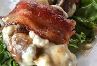 Bacon, Blue Cheese & Mushroom Keto Lettuce Wrap Sliders