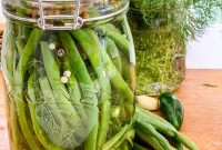 Dilly Pickled Green Beans Recipe: Classic Refrigerator Dilly Beans