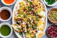 Vegan Gluten-Free Papdi Chaat Recipe – Crispy Indian Street Snack