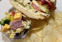 Grinder Salad Sandwich Recipe: Layered Italian Cold Sandwich Tutorial