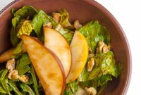 Pear and Apple Salad with Chocolate Vinaigrette — Gluten-Free Recipe