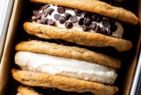 Chocolate Chip Ice Cream Sandwich Cookies Recipe for Homemade Treats