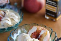 Grilled Peaches with Cinnamon Ice Cream (AIP-Friendly)