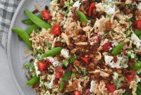 Crisp Snap Pea Salad with Lemon-Herb Vinaigrette