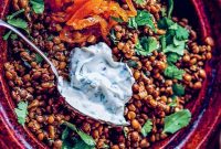 Ginger Lentil Tagine with Ras el Hanout — Moroccan Spiced Stew