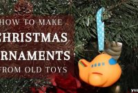 Transform Old Toys Into Charming Christmas Ornaments