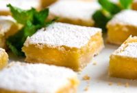 Lemon Shortbread Bars with Buttery Crust