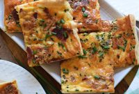 Flaky Puff Pastry Breakfast Quiche with Spinach and Cheese