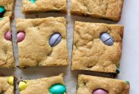 Easter Mini Egg Blondies — One-Bowl No-Mixer Recipe