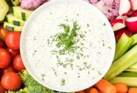 Creamy Dill Dip Recipe: Fresh Herb Sauce for Veggies & Chips