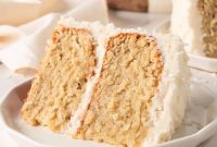 Moist Coconut Layer Cake Recipe