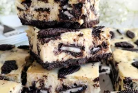Oreo Cheesecake Bars Recipe — Creamy No-Bake Dessert Bars