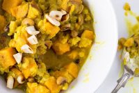 Turmeric Roasted Sweet Potato Pots with Warm Spices