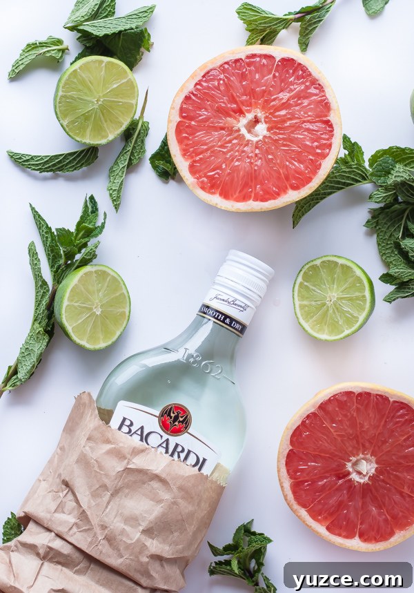 Grapefruit Mojito Recipe: Refreshing Citrus Cocktail Guide 3 Gin and Fresh Citrus