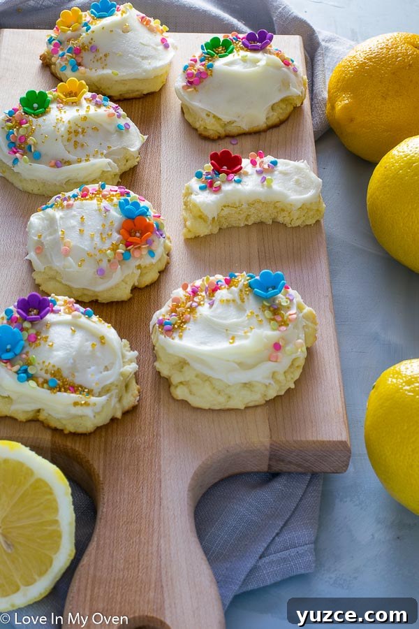 Lemon Cream Cheese Cookie Recipe — Soft Citrus Cookies 3 Lovely Lemon Cream Cheese Cookies