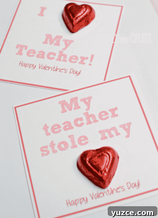 Printable Valentine Gifts for Teachers: 20+ Free DIY Ideas 12 I-heart-my-teacher-by-crazy-for-crust