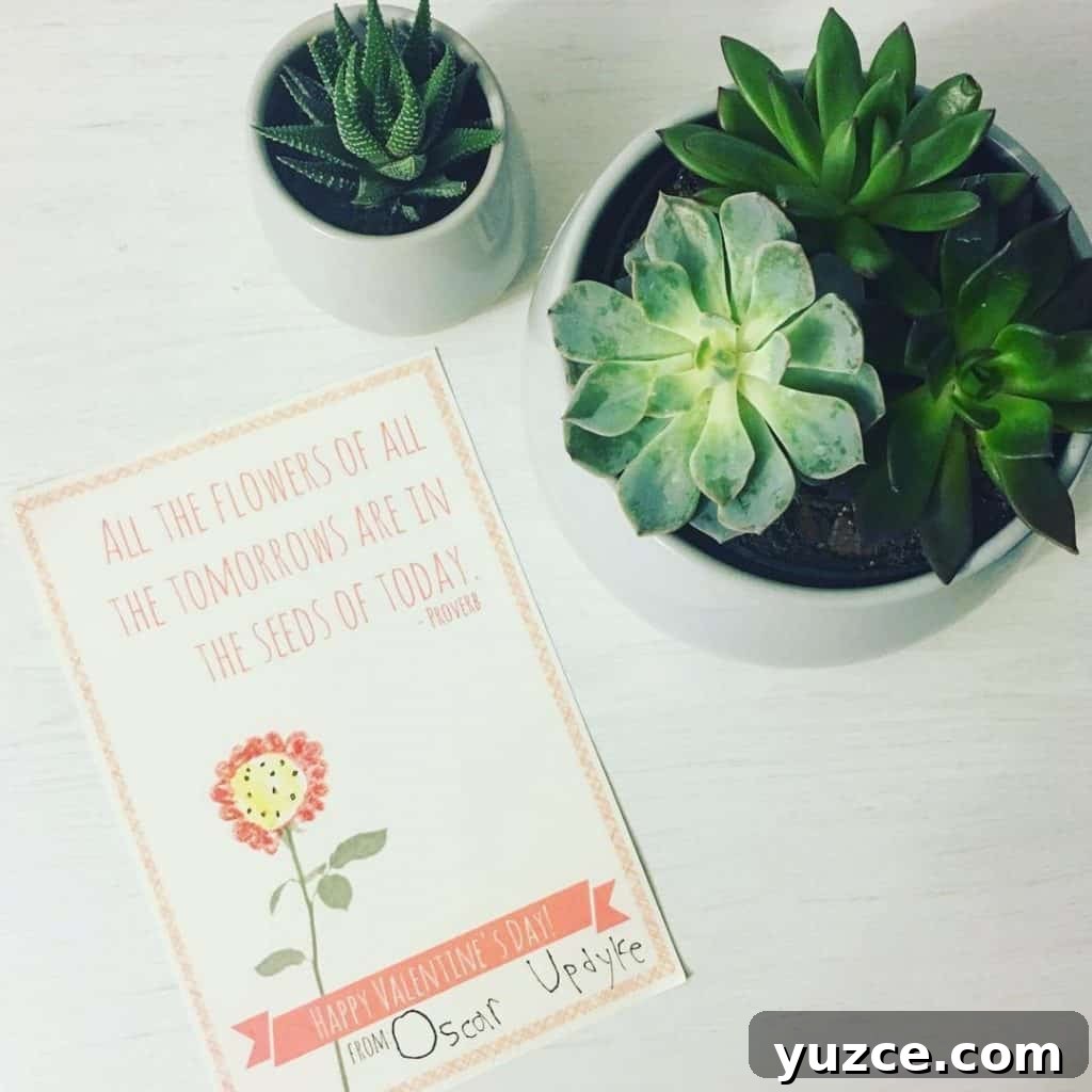 Printable Valentine Gifts for Teachers: 20+ Free DIY Ideas 3 Teacher Valentine Gifts free printable card for teachers on Valentine's Day