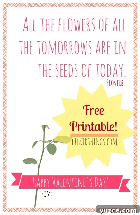 Printable Valentine Gifts for Teachers: 20+ Free DIY Ideas 5 Teacher cards printable