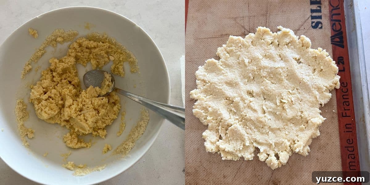Almond Flour Pizza Crust Recipe — Low-Carb, Crispy & Gluten-Free 3 How to make Almond Flour Pizza Crust.