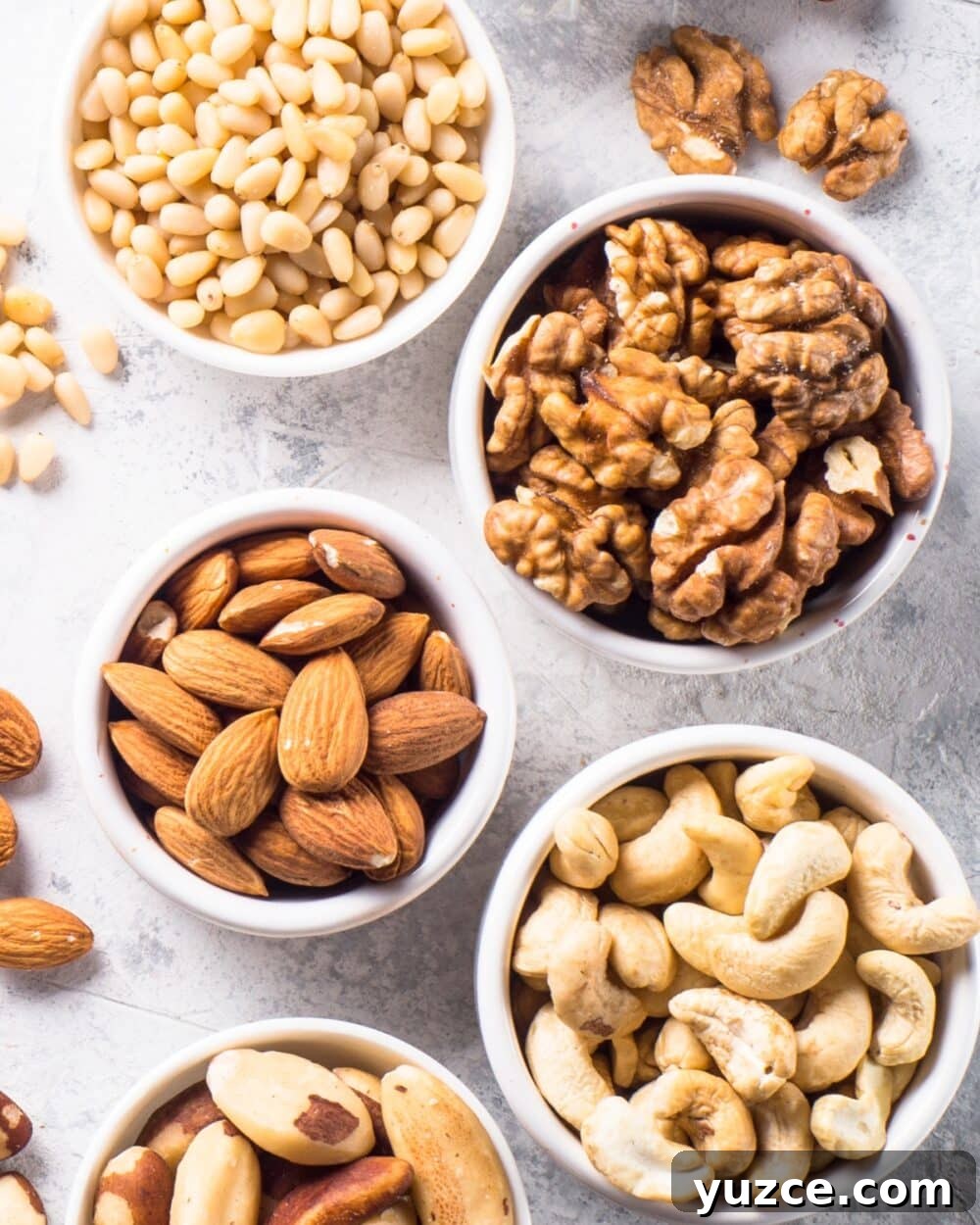 mixed nuts for grab and go keto snacks
