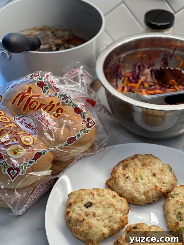 air fried chicken burgers