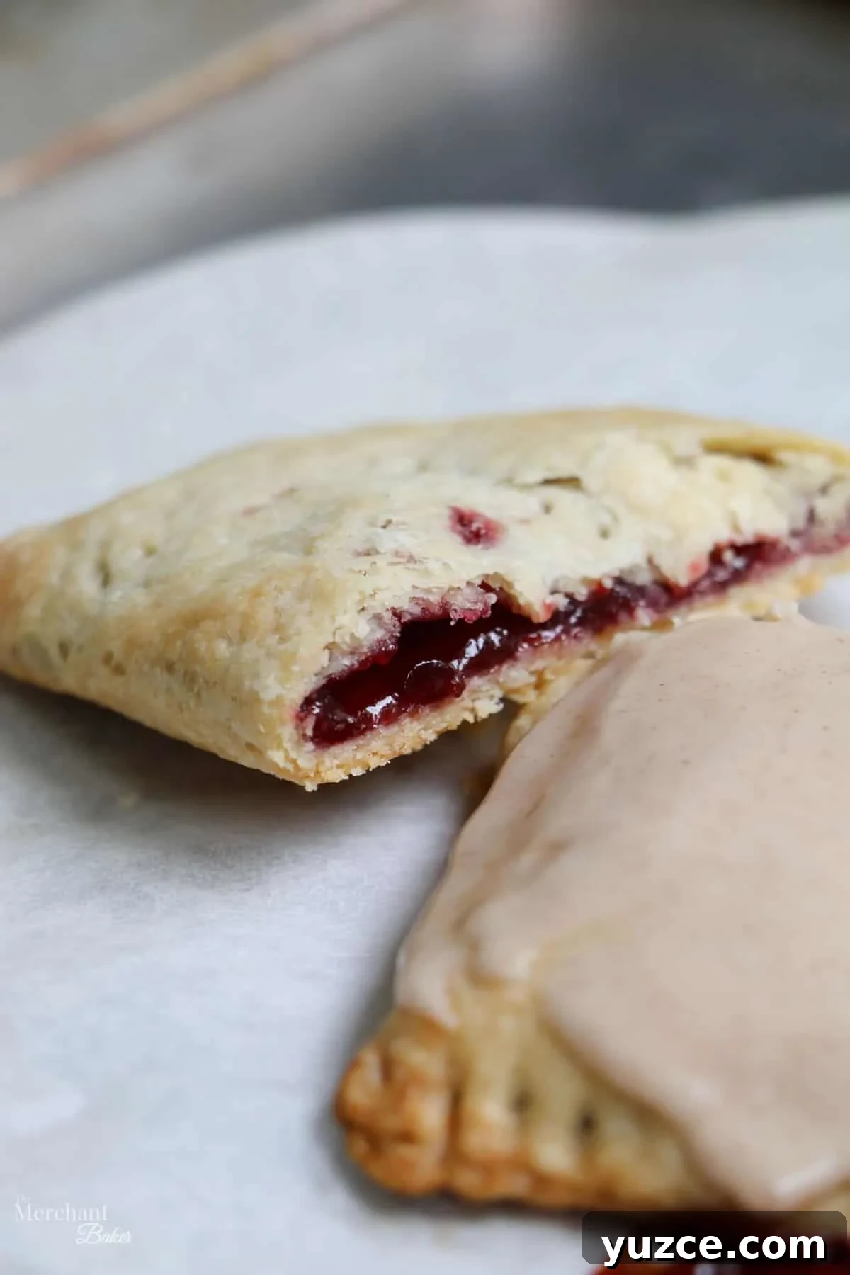 Jumbo Frosted Brown Sugar Cinnamon Toaster Tart Recipe 15 Raspberry filled toaster tart