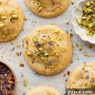 Baklava Cookie Recipe: Crispy Phyllo Pastry with Honey-Nut Filling 11 Baked baklava cookies on parchment paper.