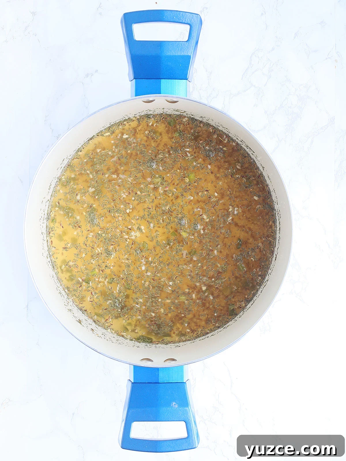Tangy Spicy Pickled Okra Recipe for Bold Flavor 6 Pickling brine in a large stock pot.