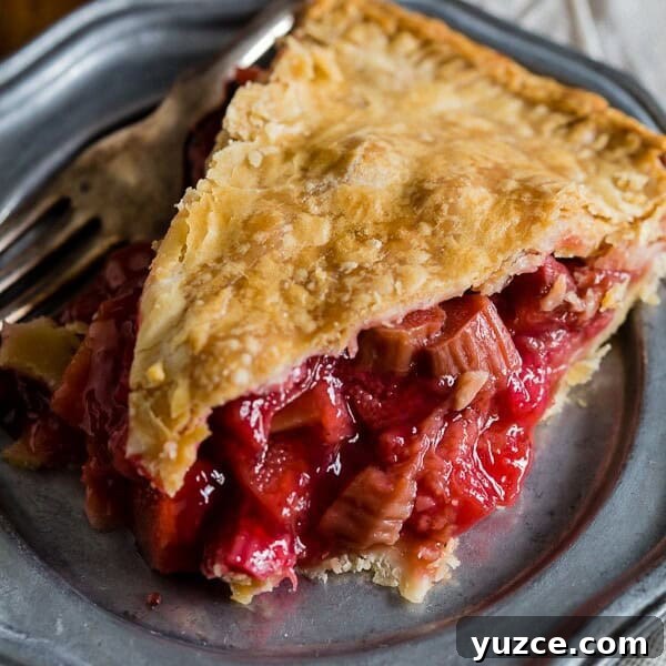 Vanilla Bean Pickled Strawberries: Sweet-Tart Preserved Berries 9 This homemade strawberry rhubarb pie is the quintessential summer pie. Filled with sun-ripened strawberries and tart rhubarb. Serve warm, room temperature or with a big giant scoop of ice cream.