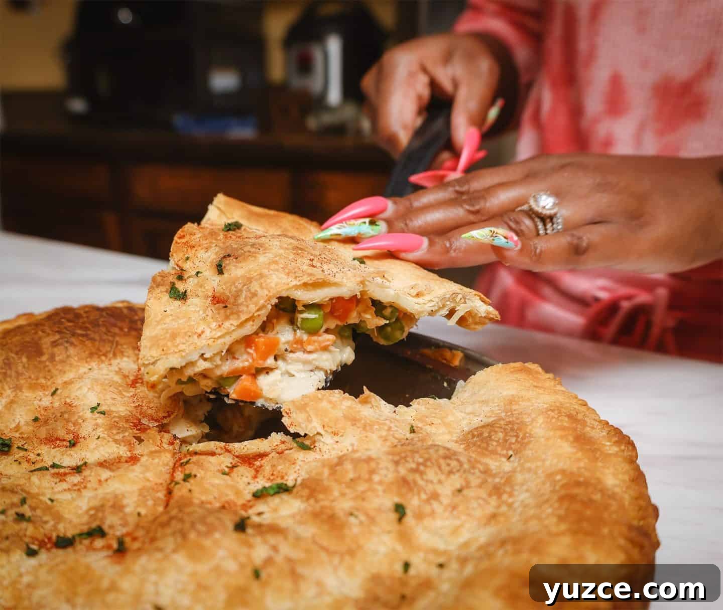 Southern Soul Food Chicken Pot Pie Recipe for Black Families 12 What do you serve with a Black folks soul food chicken pot pie recipe?