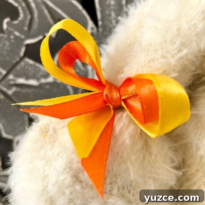 Halloween Gnome That Looks Like Candy Corn — Where to Buy One 4 Candy Corn Gnome front view
