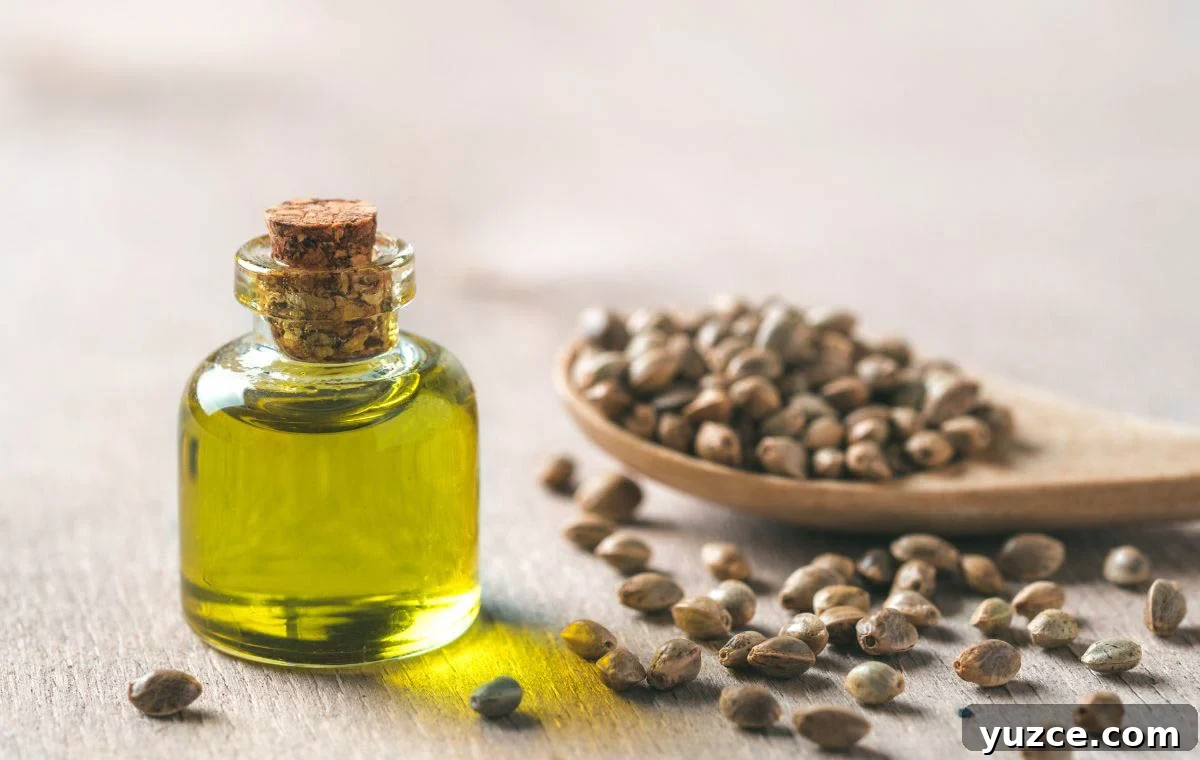 DIY Essential Oil Blend for Toothache Relief and Pain Care 4 Hemp seed oil.