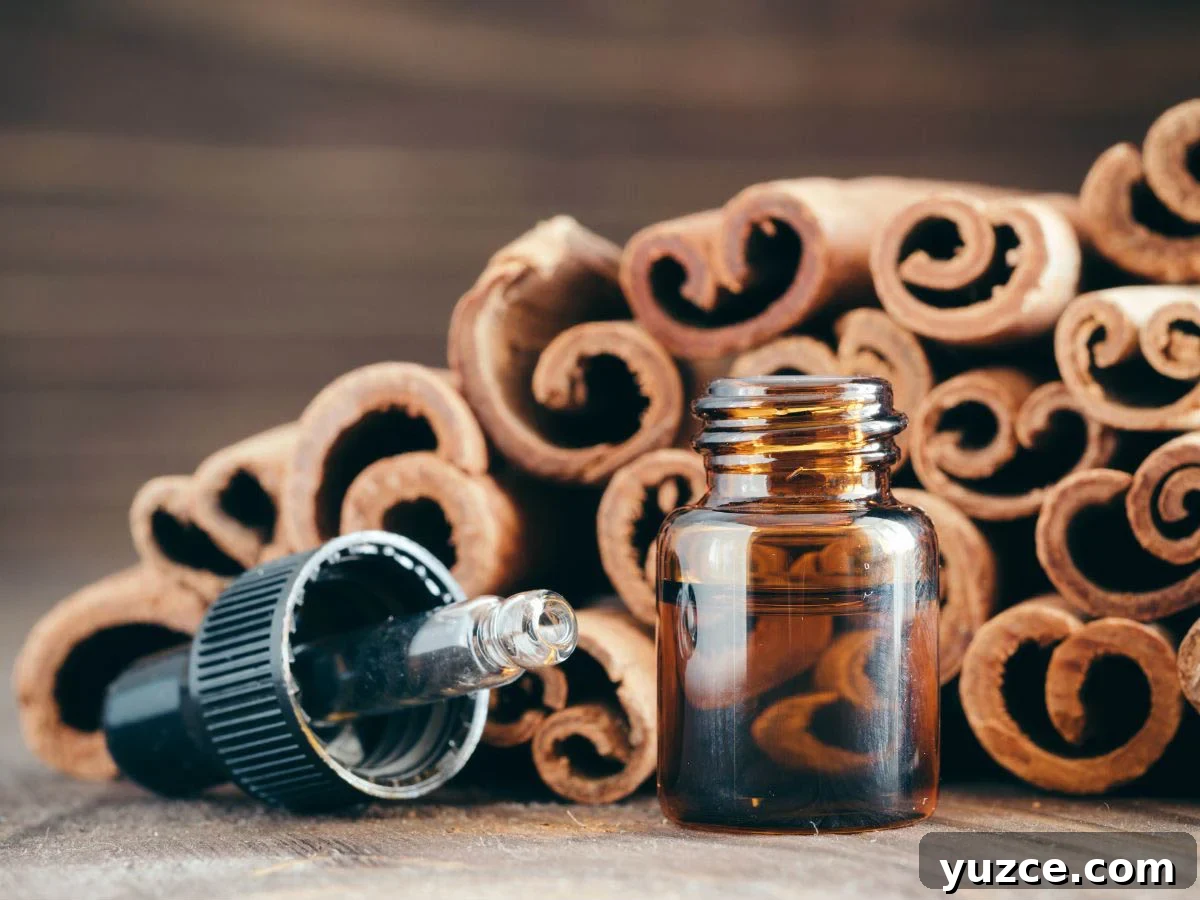 DIY Essential Oil Blend for Toothache Relief and Pain Care 9 Cinnamon oil for toothache and sore gums.