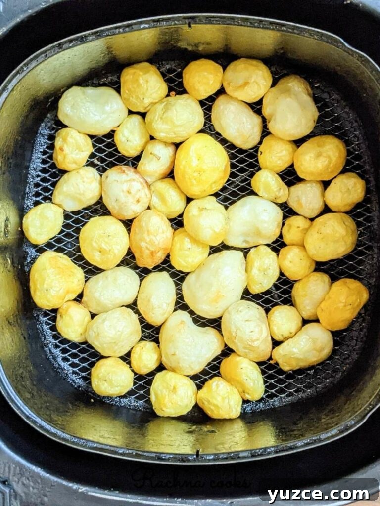 Authentic Dum Aloo Recipe: Kashmir-Style Potato Curry Guide 4 baby potatoes after air frying