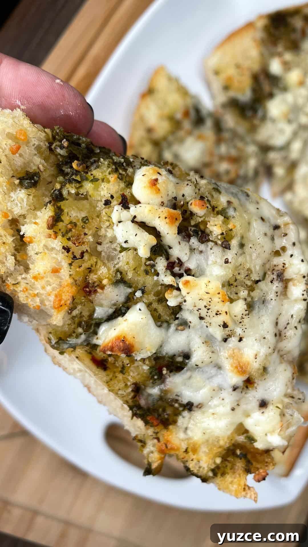 Garlic Chimichurri Cheese Bread Recipe 2 chimichurri cheese bread