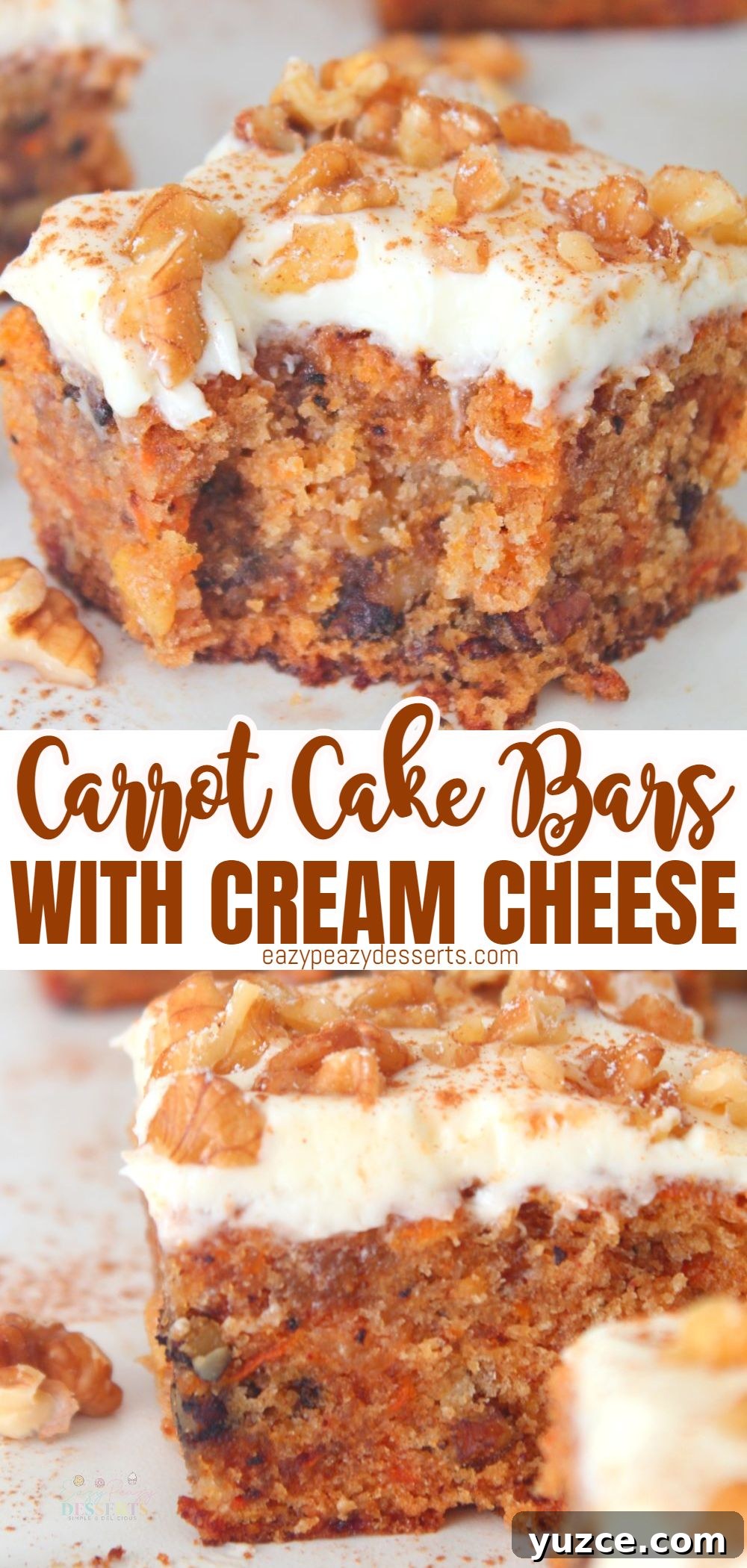 Irresistible Carrot Cake Bars You’ll Love from the First Bite 6 Carrot cake bars
