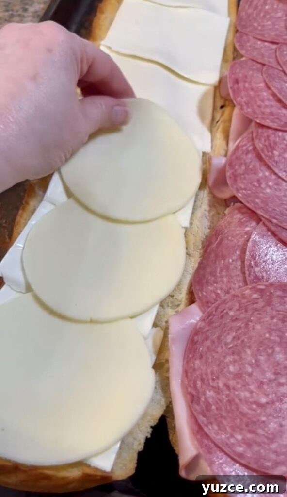 Grinder Salad Sandwich Recipe: Layered Italian Cold Sandwich Tutorial 13 img 1868 13