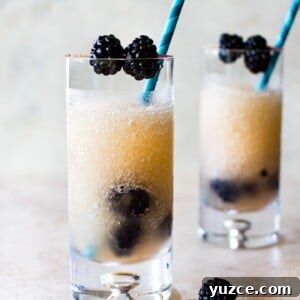 Blackberry Riesling Ice Pops — Frozen Riesling Popsicles 5 This frozen Riesling (Friesling) recipe is a tasty white wine slushy drink that will help you cool off all summer. It's infused with Chambord (a raspberry-blackberry liqueur) and fresh blackberries. Perfect for summer entertaining, parties, and girls' night!