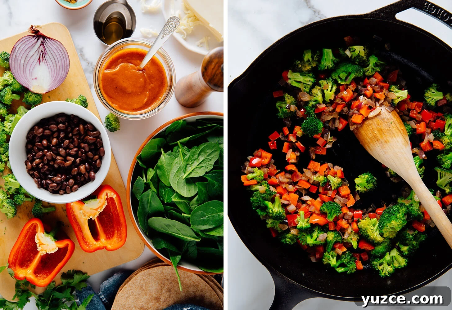 Black Bean and Vegetable Enchiladas with Roasted Salsa Verde 3 vegetarian enchilada ingredients