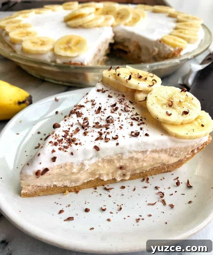 Gluten-Free Paleo Banana Cream Pie Recipe — Light & Luscious 7 banana cream pie gluten free crust with banana slices