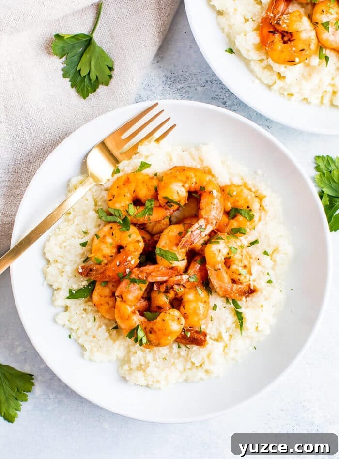 17 Delicious Gluten-Free Shrimp Recipes for Every Meal 15 Gluten-free cauliflower shrimp and grits