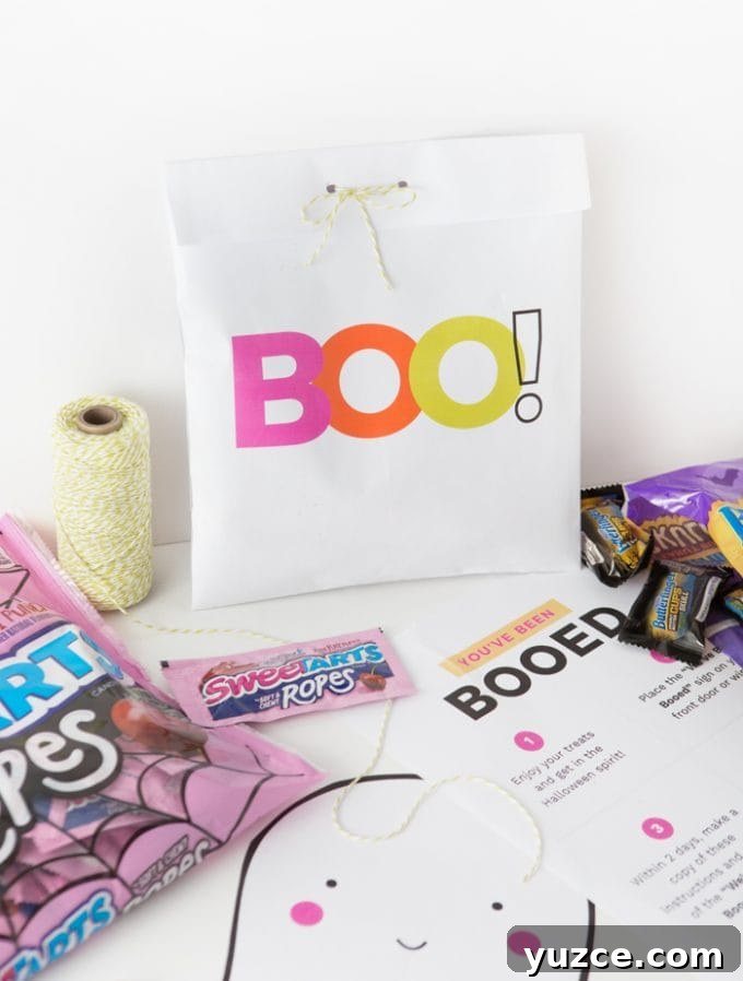 Free You've Been Booed Halloween Printables and Tags 2 FREE
