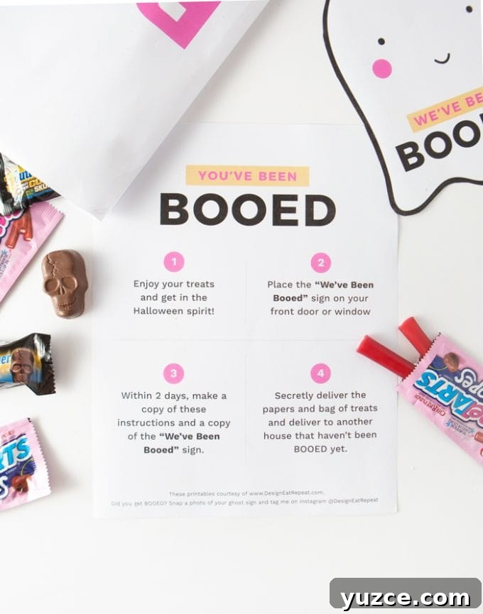 Free You've Been Booed Halloween Printables and Tags 8 FREE