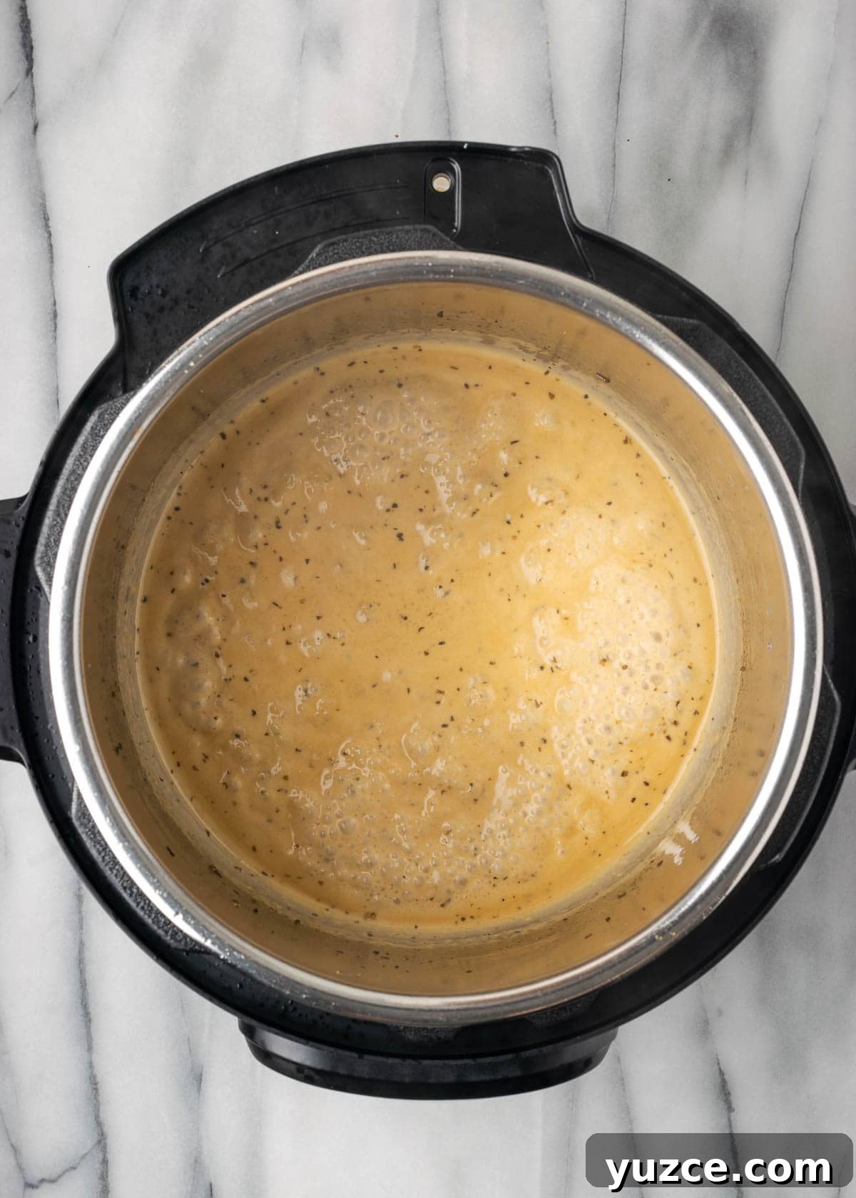 Juicy Instant Pot Chicken Breasts in 15 Minutes 11 creamy pan sauce in instant pot