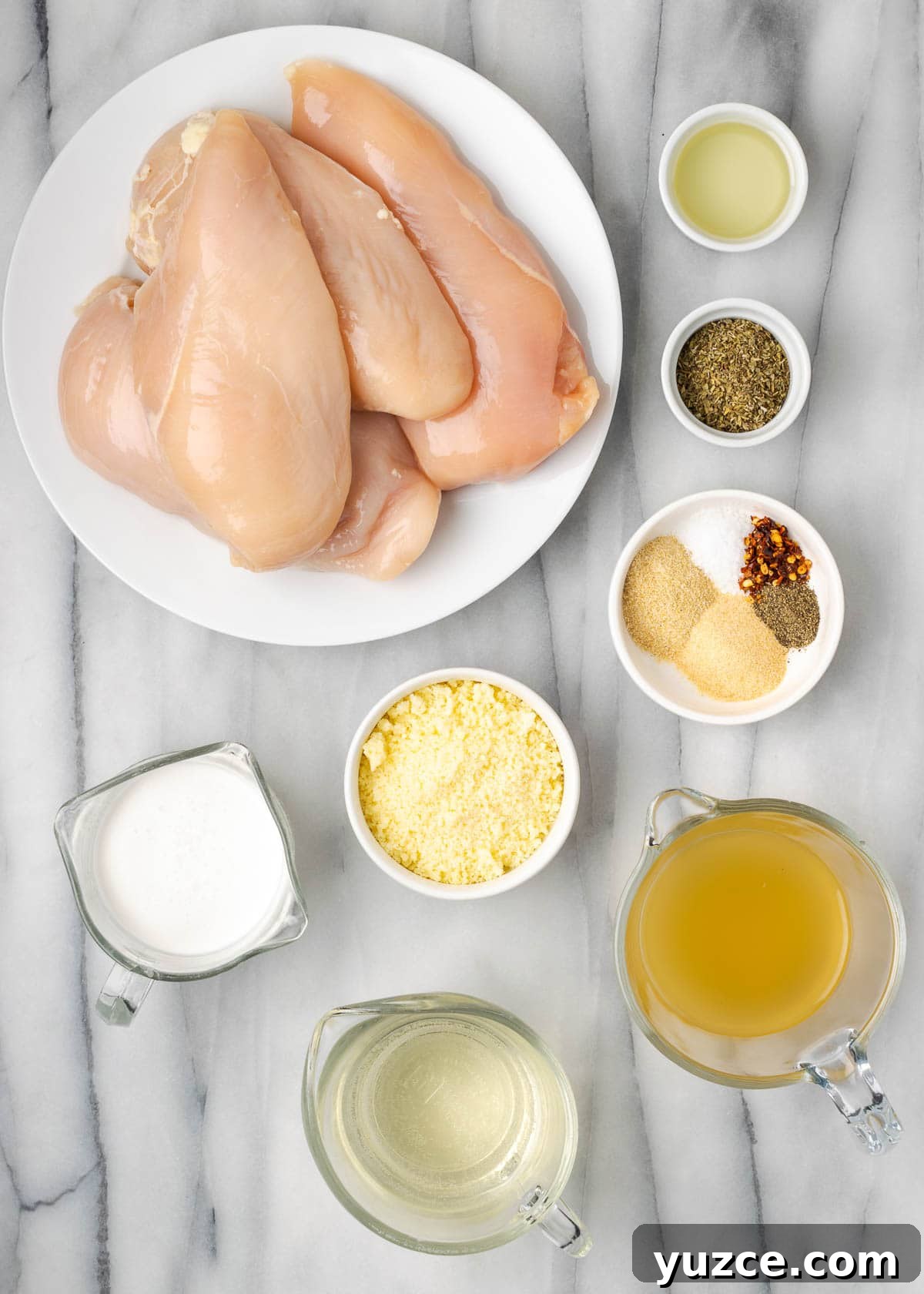Juicy Instant Pot Chicken Breasts in 15 Minutes 3 ingredients for instant pot chicken breast