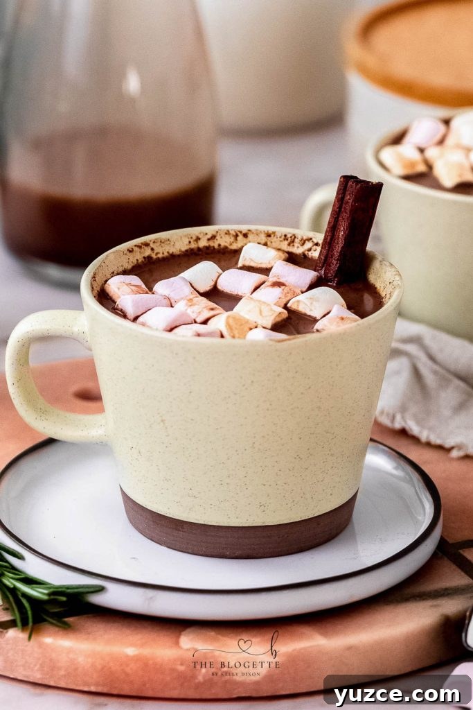 Gingerbread Hot Chocolate Recipe: Cozy Spiced Cocoa Guide 2 Gingerbread Hot Chocolate is Christmas in a cup! It's like drinking a chocolate gingerbread cookie!