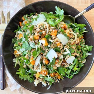 Farro Salad with Fennel and Roasted Butternut Squash Bowl 8 img 22734 8