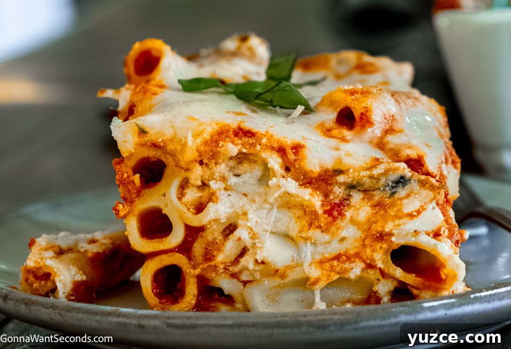 Classic Baked Ziti Recipes for Perfect Italian Comfort Dinner 2 a slice of easy meatless baked ziti