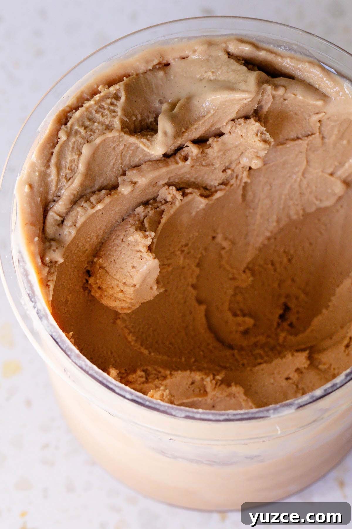 Chocolate Protein Ice Cream Made in the Ninja Creami 2 Chocolate Protein Ninja Creami ice cream