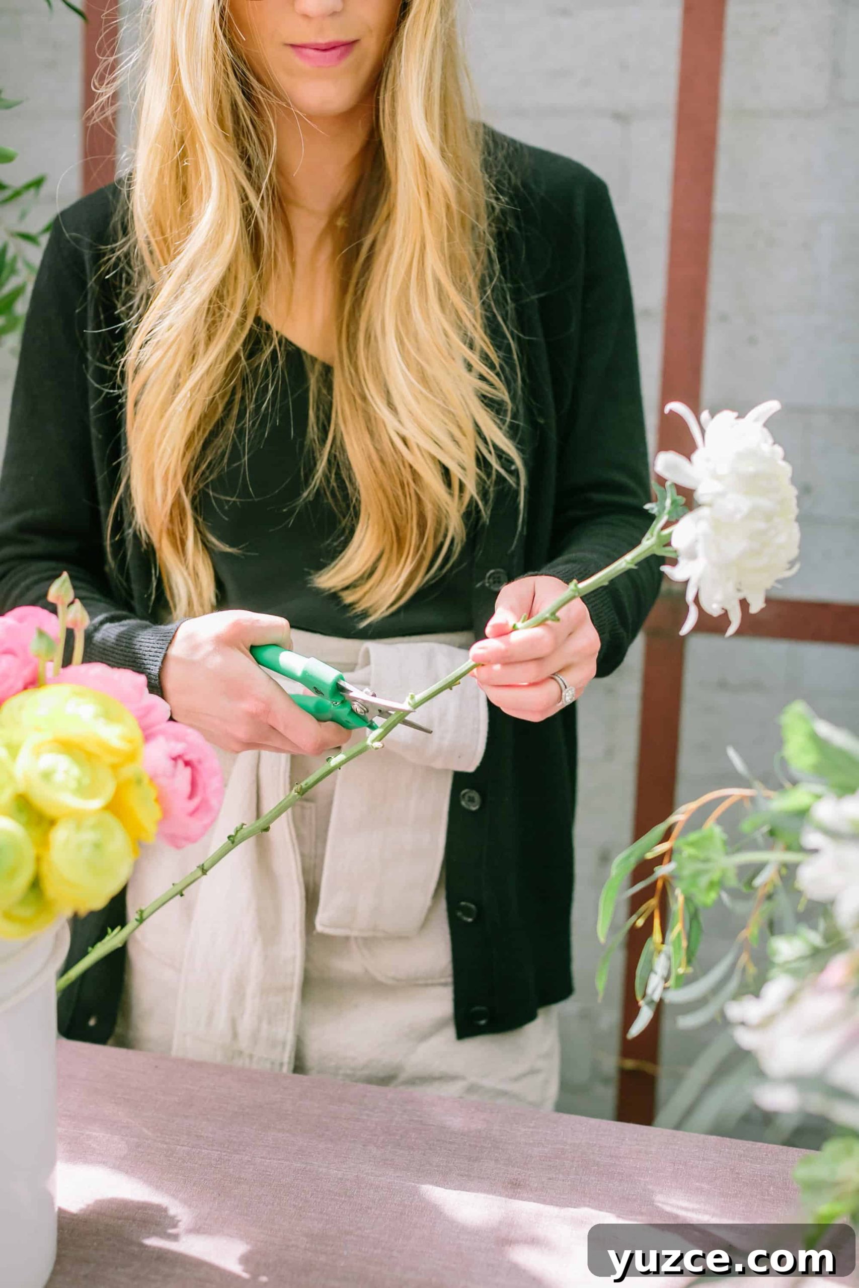 Fresh garden flowers
